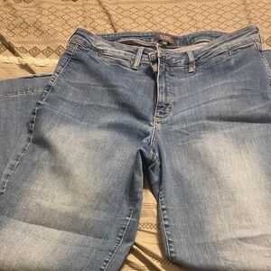 NYDJ Light Blue Straight Leg Jeans